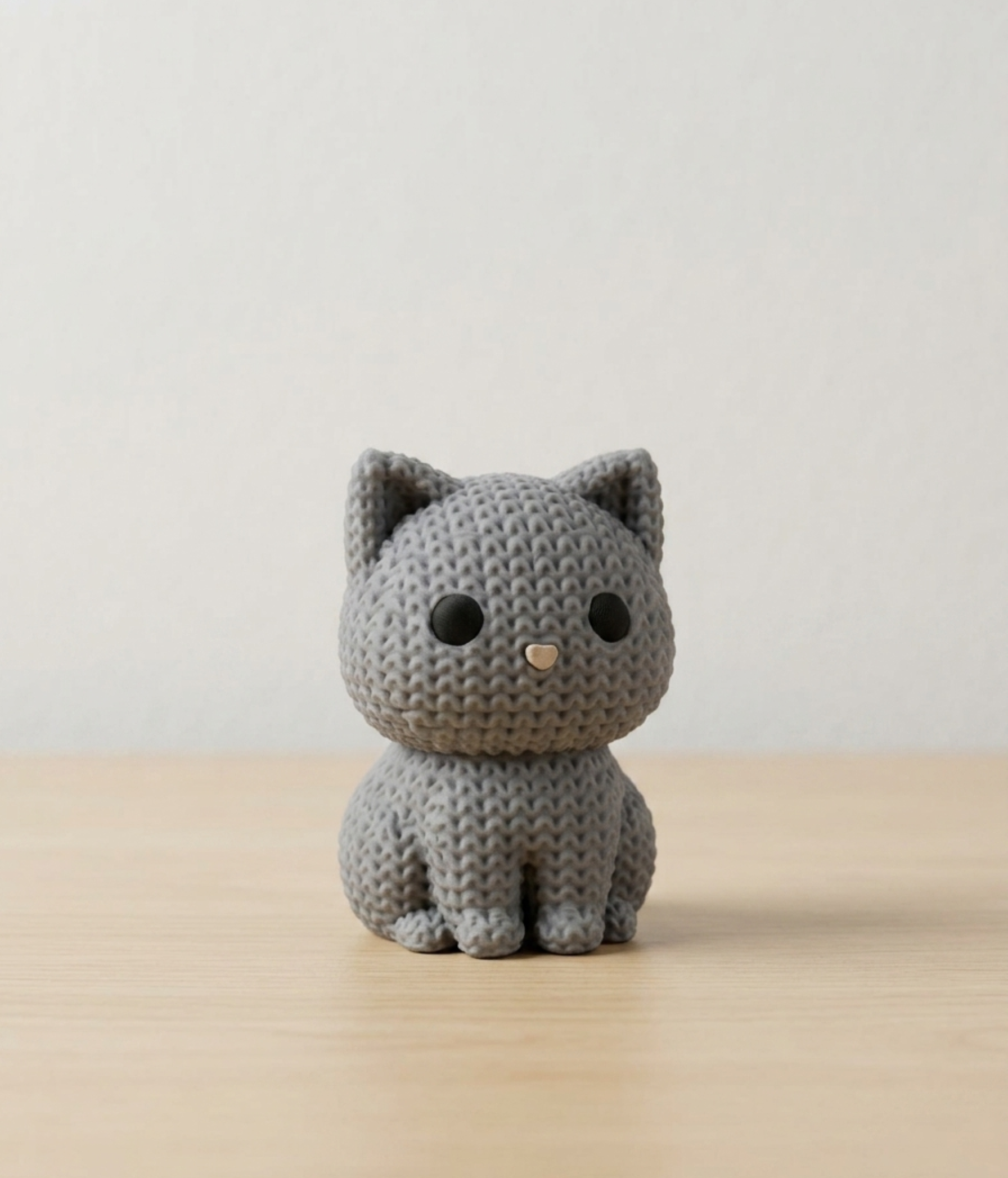 Figura decorativa gato impresa en 3D por Moon Dots